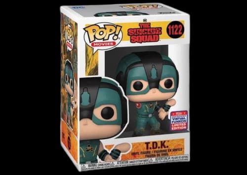 Funko Pop! Movies The Suicide Squad T.D.K. 2021 Summer Virtual Funkon Exclusive Figure #1122