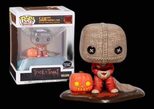 Funko Pop! Movies Trick 'r Treat Sam with Pumpkin & Sack Deluxe Spirit Halloween Exclusive Figure #1002