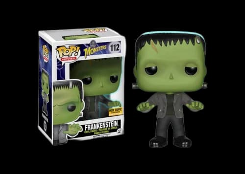 Funko Pop! Movies Universal Monsters Frankenstein (Glow) Hot Topic Exclusive Figure #112