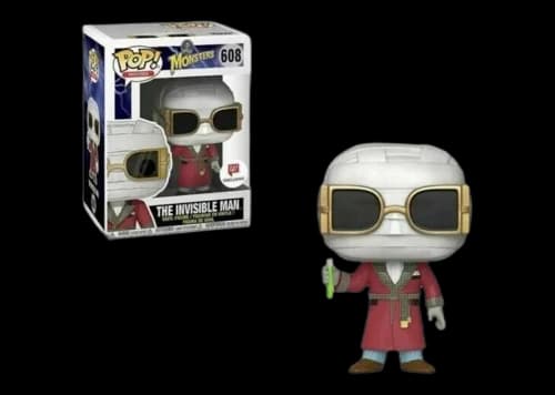 Funko Pop! Movies Universal Monsters The Invisible Man Walgreens Exclusive Figure #608
