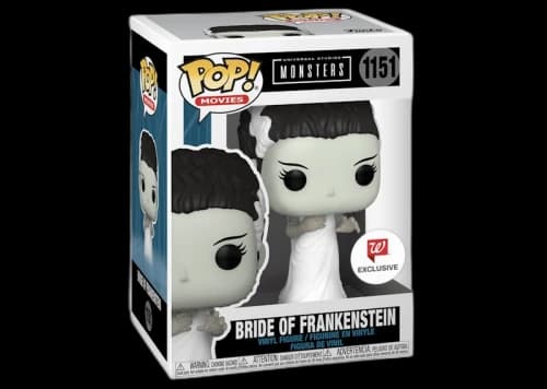 Funko Pop! Movies Universal Studios Monsters The Bride Of Frankenstein Walgreens Exclusive Figure #1151