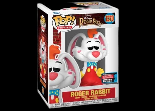 Funko Pop! Movies Who Framed Roger Rabbit (Roger Rabbit) 2022 Fall Convention Exclusive Figure #1270