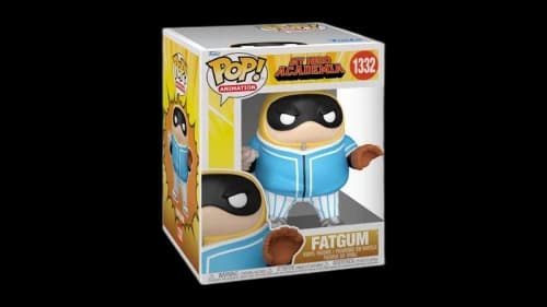 Funko Pop! My Hero Academia HLB Fatgum (Baseball) 6 Inches Super Pop! Vinyl Figure #1332 Figure Blue