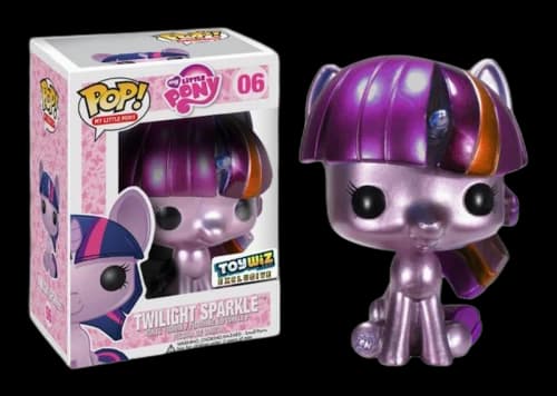 Funko Pop! My Little Pony Twilight Sparkle (Metallic) ToyWiz Exclusive Figure #06