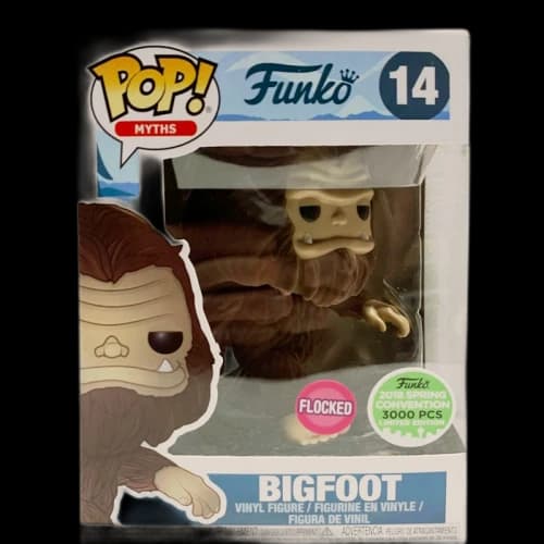Funko Pop! Myths Bigfoot (Flocked) Spring Convention Figure #14