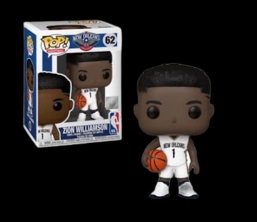 Funko Pop! NBA: New Orleans Pelicans Zion Williamson Figure #62