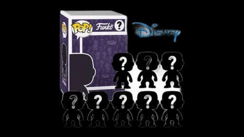 Funko Pop! Pack of 8 Surprise Mystery Disney Funko Pop! Randomly Selected Single Blind Box Black