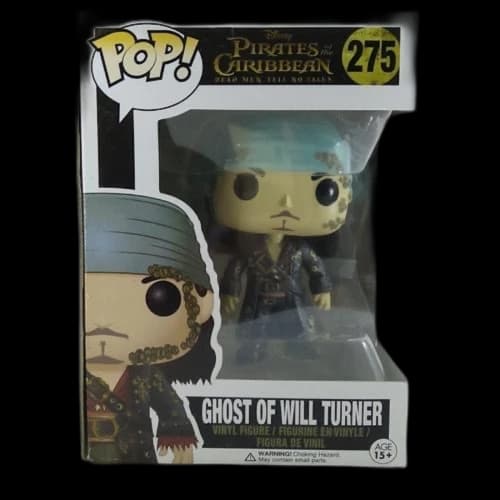 Funko Pop! Pirates of the Caribbean: Dead Men Tell No Tales Ghost of Will Turner #275