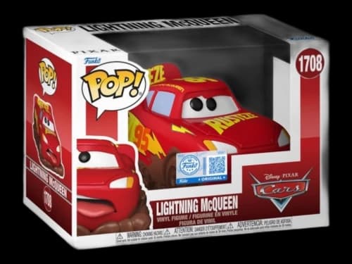 Funko Pop! Pixar Cars Lightning McQueen Figure #1708