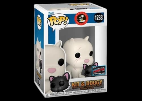 Funko Pop! Pixar Kitbull Kit & Doggy 2022 NYCC Exclusive Figure #1238