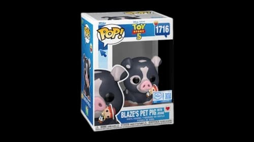 Funko Pop! Pixar Toy Story 5: Blaze's Pet Pig with Jessie Limited Edition Figure #1716