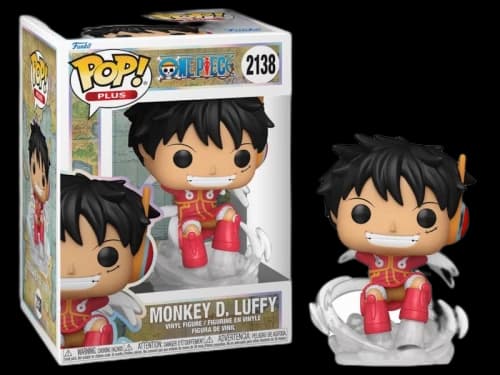 Funko Pop! Plus Animation: One Piece Monkey D. Luffy (Egghead) Figure #2138