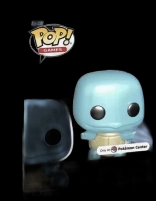 Funko Pop! Pokemon Squirtle (Pearlescent) Pokemon Center Exclusive Figure #504
