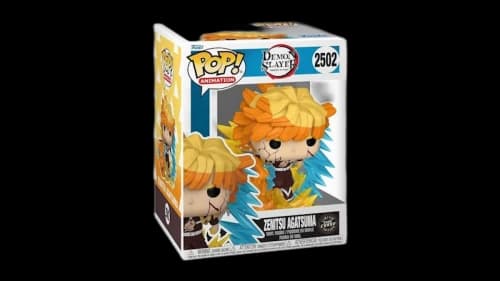 Funko Pop! Premium: Demon Slayer Infinity Castle-Zenitsu-Chase Version Figure #2502
