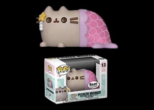 Funko Pop! Pusheen Pusheen Mermaid Pink Scales BAM Exclusive Figure #13