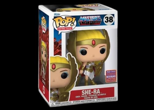 Funko Pop! Retro Toys Masters Of The Universe She-Ra (Edition of 3000) 2022 Wondrous Con Exclusive Figure #38