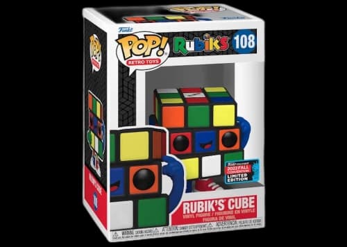 Funko Pop! Retro Toys Rubik's (Rubik's Cube) 2022 Fall Convention Exclusive Figure #108