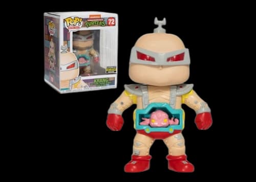 Funko Pop! Retro Toys Teenage Mutant Ninja Turtles Krang 6 Inch Entertainment Earth Exclusive Figure #72