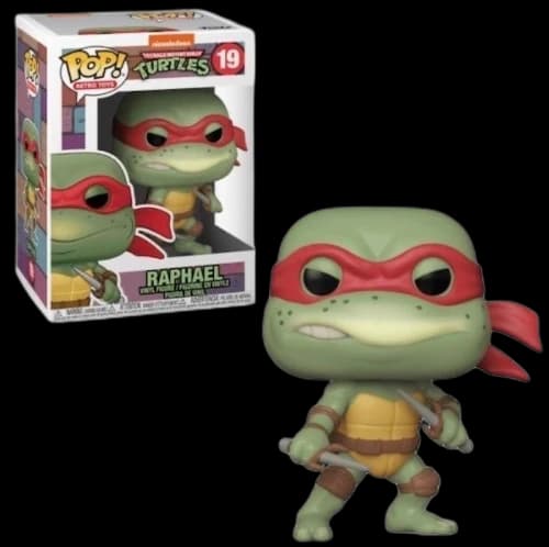 Funko Pop! Retro Toys: Teenage Mutant Ninja Turtles Raphael Figure #19
