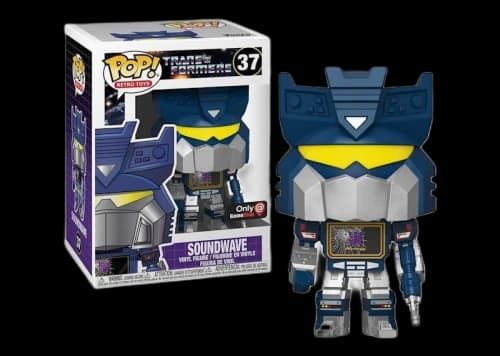 Funko Pop! Retro Toys Transformers Siege Soundwave GameStop Exclusive Figure #37