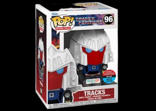 Funko Pop! Retro Toys Transformers Tracks Festival of Fun Toy Tokyo 2021 NYCC Exclusive Figure #96