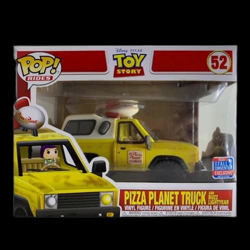 Funko Pop! Rides Disney Toy Story Pizza Planet Truck and Buzz Lightyear Fall Convention Exclusive Figure #52