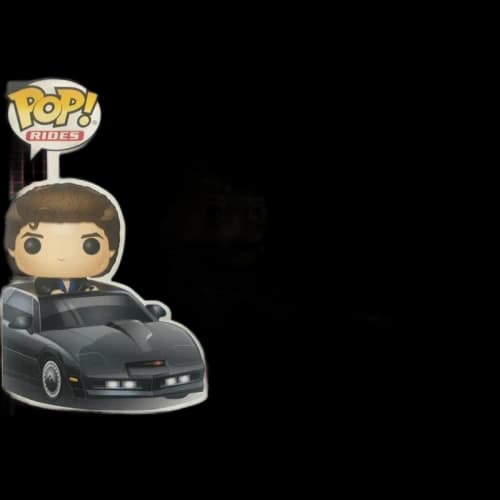 Funko Pop! Rides Knight Rider Michael Knight with Kitt Figure #50