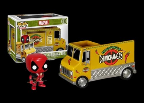 Funko Pop! Rides Marvel Deadpool's Chimichanga Truck Bobble-Head #10