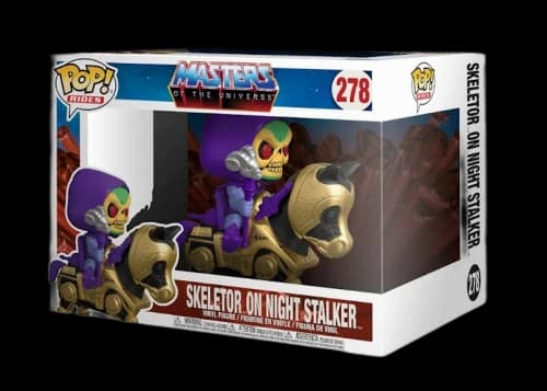 Funko Pop! Rides Masters Of The Universe Skeltor On Night Stalker Figure #278