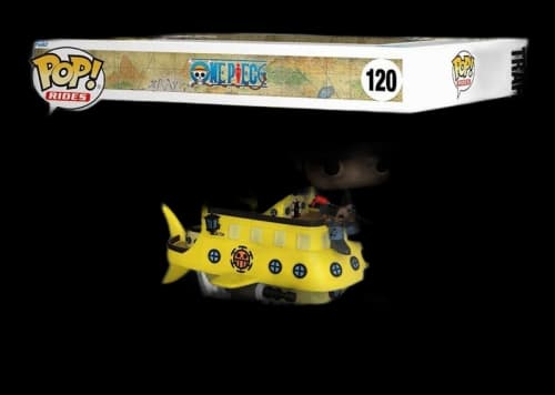 Funko Pop! Rides One Piece Trafalgar Law with Polar Tang 2023 Wondrous Convention Exclusive Figure #120