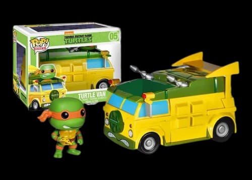 Funko Pop! Rides Teenage Mutant Ninja Turtles Turtle Van Figure #05