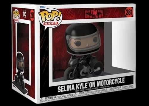Funko Pop! Rides The Batman Selina Kyle On Motorcycle Figure #281