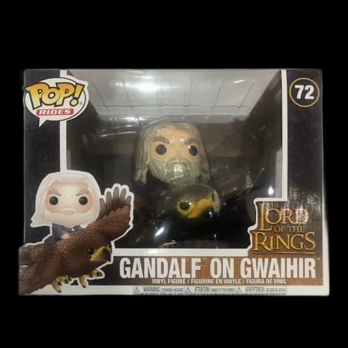 Funko Pop! Rides The Lord of the Rings Gandalf On Gwaihir Figure #72