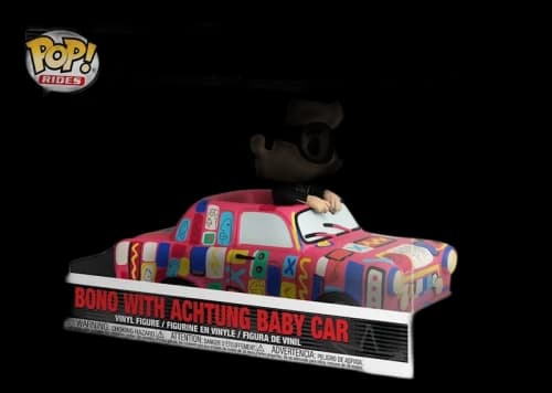 Funko Pop! Rides U2 Zoo TV Bono with Achtung Baby Car Figure #293
