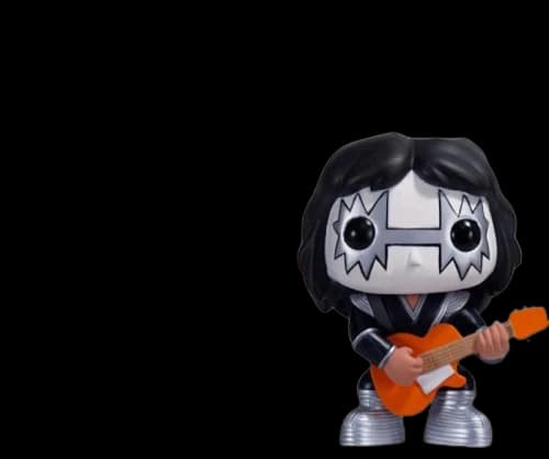 Funko Pop! Rock KISS The Spaceman (Glow) Chase Figure #05