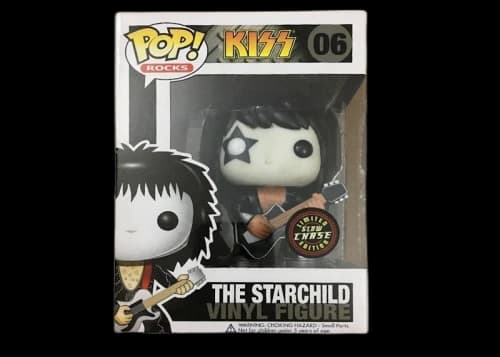Funko Pop! Rock KISS The Starchild (Glow) Chase Figure #06