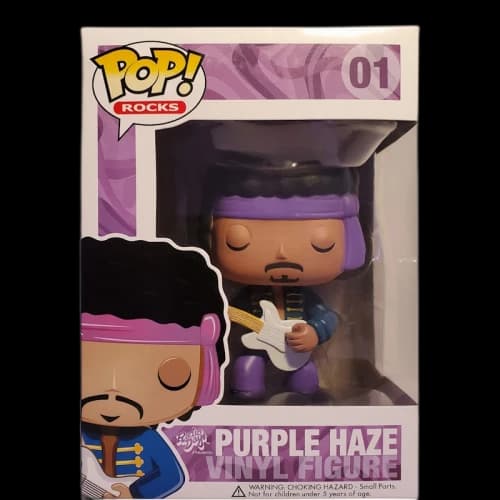 Funko Pop! Rock Purple Haze Metallic Chase Figure #01