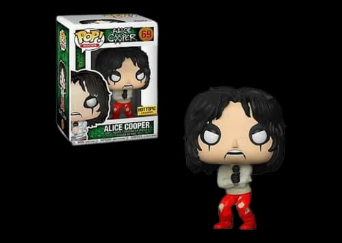Funko Pop! Rocks Alice Cooper Straightjacket Hot Topic Exclusive Figure #69