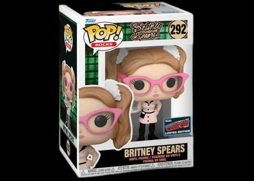 Funko Pop! Rocks Britney Spears 2022 NYCC Exclusive Figure #292