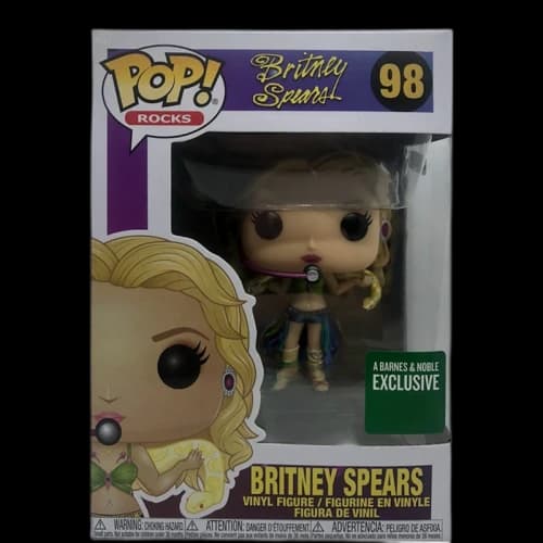 Funko Pop! Rocks Britney Spears Barnes & Noble Exclusive Figure #98