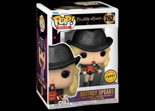 Funko Pop! Rocks Britney Spears (Circus Outfit) Chase Exclusive Figure #262