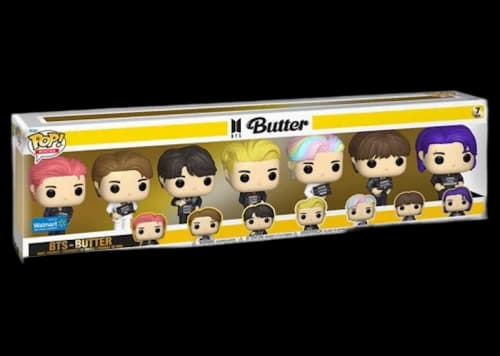 Funko Pop! Rocks BTS Butter Walmart Exclusive 7-Pack