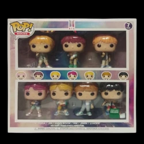Funko Pop! Rocks BTS V / Suga / Jin / Junk Kook / RM / Jimin / J-Hope 7 Pack