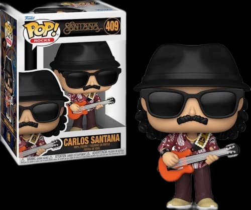 Funko Pop! Rocks: Carlos Santana Figure #409