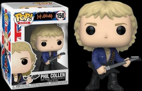 Funko Pop! Rocks Def Leppard Phil Collen Figure #150