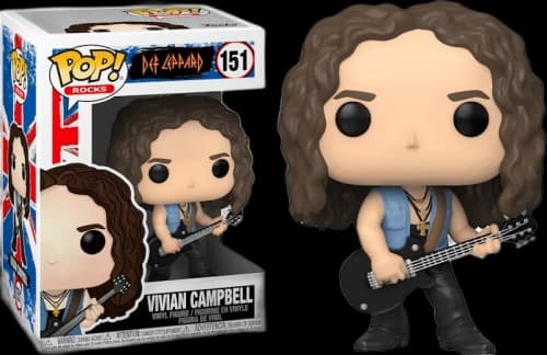 Funko Pop! Rocks Def Leppard Vivian Campbell Figure #151