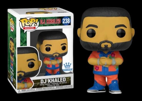 Funko Pop! Rocks DJ Khaled Hawaiian Shirt Funko Shop Exclusive Figure #238