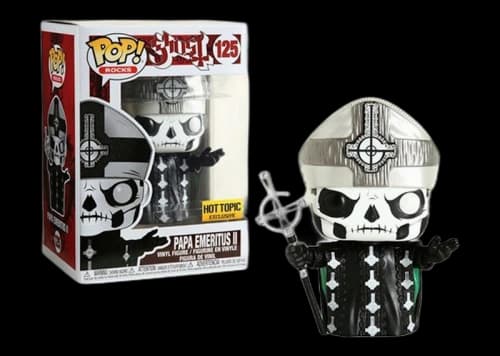 Funko Pop! Rocks Ghost Papa Emeritus II Hot Topic Exclusive Figure #125
