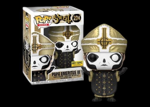 Funko Pop! Rocks Ghost Papa Emeritus III Hot Topic Exclusive Figure #204