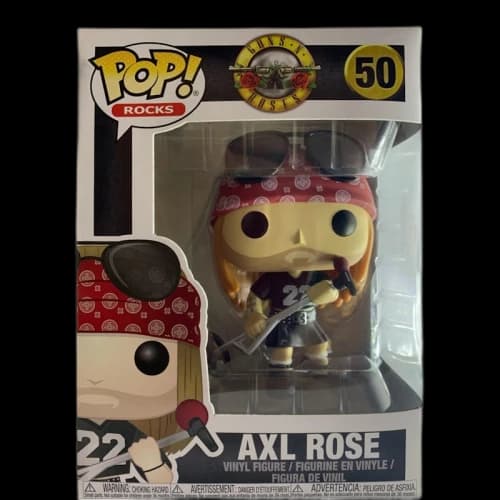 Funko Pop! Rocks Guns N Roses Axl Rose Figure #50